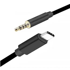 کابل تبدیل AUX به USB-C GFUZ مدل AX-45 طول 1متر