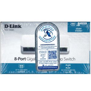 سوئیچ 8 پورت دسکتاپ D-Link مدل DGS-1008A