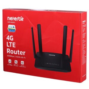 مودم روتر بی سیم 4G LTE نتربیت مدل NWR-M920V2 با سرعت 300 مگابیت بر ثانیه