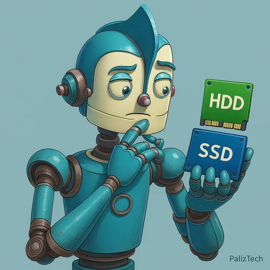تفاوت SSD و HDD