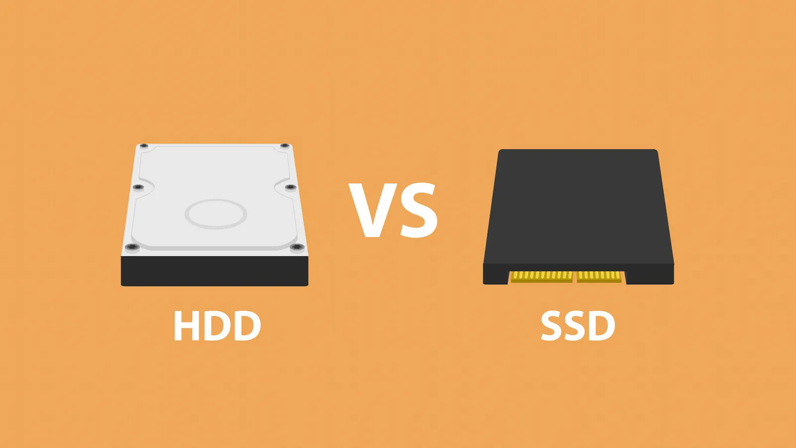 تفاوت SSD و HDD