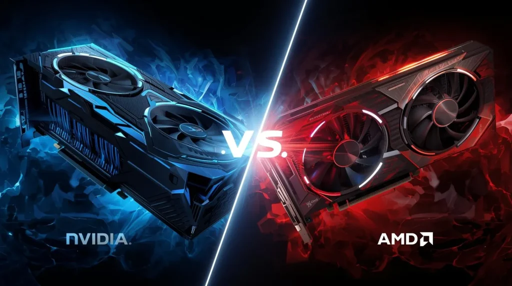 مقایسه کارت گرافیک انویدیا و AMD 